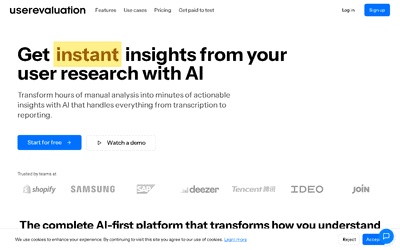 User Evaluation Affiliate Program affiliate program