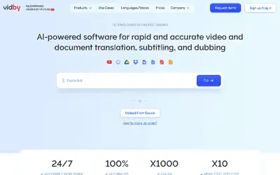 Vidby Affiliate Program affiliate program