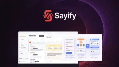Sayify is a voice and video intake platform that captures responses, transcribes them with AI, scores leads 1 to 100 using BANT, and routes qualified