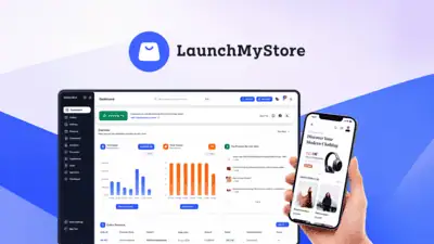 LaunchMyStore is an AI-assisted ecommerce platform with a visual theme builder, Nova AI assistant, MCP server integration, and 34+ payment gateways fo