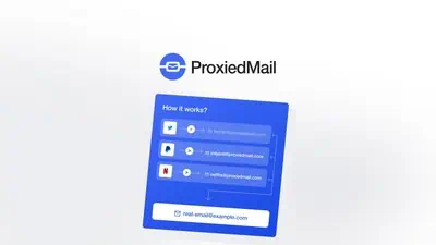 ProxiedMail is a proxy-email service that generates unlimited disposable aliases which forward to your real inbox, hiding your real address from sende