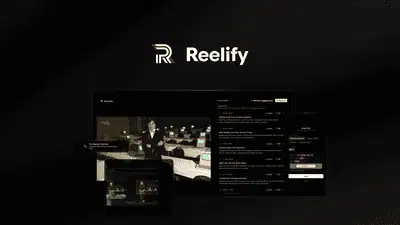 Reelify AI is a macOS-only desktop app that uses on-device Apple Silicon AI to clip long videos into vertical short-form content with auto-captions.