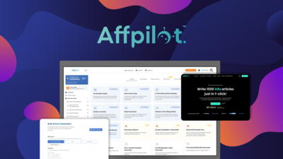 Affpilot AI is an automated bulk article writer that generates SEO-optimized blog posts, inserts affiliate links from Amazon, Impact, and ShareASale,