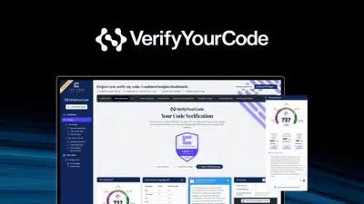 VerifyYourCode is an AI-powered code verification platform that analyzes code quality, security, dependencies, and technical debt, positioned as the e