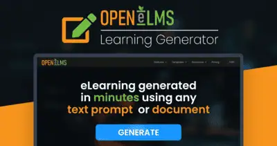 Open ELMs is an AI-powered learning management system that auto-generates courses, quizzes, and learning pathways from uploaded documents.