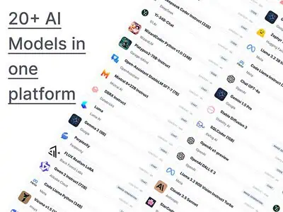 ChatPlayground AI is a multi-model chat platform that lets users compare responses from Claude, GPT-4, Gemini, and other AI models side by side in one