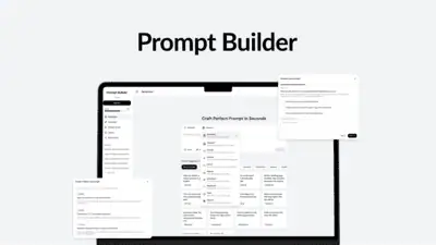 PromptBuilder is a cloud tool that helps you write, test, and optimize AI prompts tuned to a specific model like ChatGPT, Claude, or Gemini.