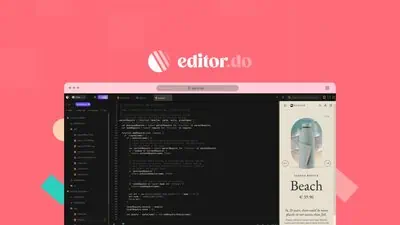 Editor.do is an online IDE and host for building, coding, and deploying static websites from 1,000+ templates.