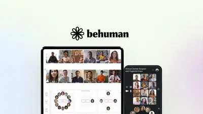 BeHuman.Online is a virtual conference and expo platform that runs video conferencing through your own AWS Chime account to keep hosting costs low.
