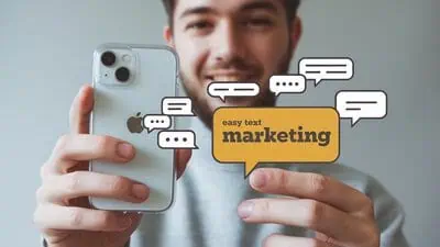 Easy Text Marketing Platform is a browser-based SMS and MMS marketing tool with two-way messaging, text funnels, and webhook automation, sold as a lif