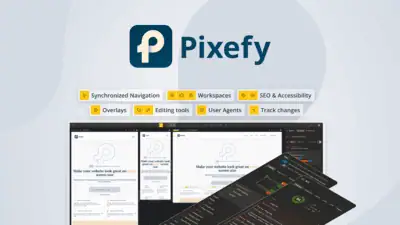 Pixefy is a Chrome extension that previews any website across hundreds of device sizes at once, with live HTML and CSS editing, annotated screenshots,