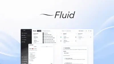 Fluid CRM is a simple visual pipeline CRM built for small B2B sales teams under 10 seats that want deal tracking without enterprise complexity.