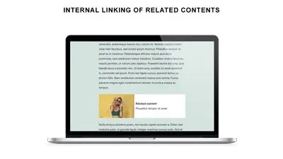 Internal Linking Related Contents is a WordPress plugin that automatically inserts related post links inside article content using categories, tags, k