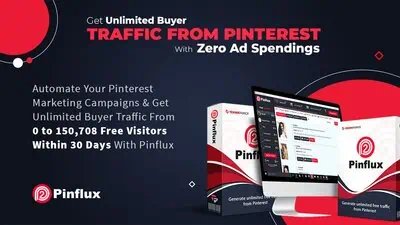 Pinflux is a Windows desktop application for discovering, scheduling, and automating Pinterest pins and boards.