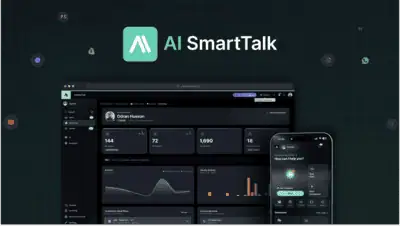 AI SmartTalk is a no-code AI agent builder that deploys chatbots across seven channels including web, WhatsApp, Instagram, and Slack with 37-language