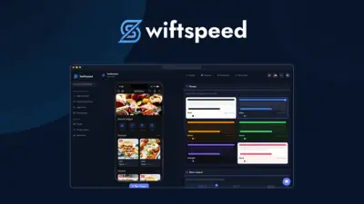 Swiftspeed is an AI-assisted no-code platform for building and publishing native iOS and Android apps without writing code.