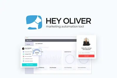 Hey Oliver is a visitor tracking and marketing automation tool that combines live chat, behavioral data, and automated outreach campaigns to help webs