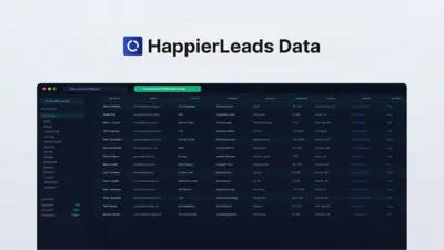 HappierLeads B2B Contacts Database is a downloadable lead database of 175M+ business contacts with names, verified emails, phone numbers, and enrichme