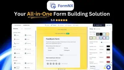 Formnx is a no-code, AI-powered drag-and-drop form builder that helps users create custom forms in minutes without any coding knowledge.