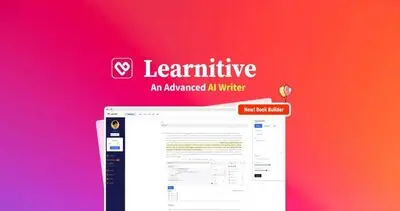 Learnitive is an AI-powered writing and research platform combining long-form content generation, code execution, plagiarism checking, and academic se