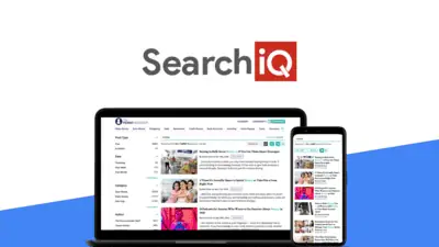 SearchIQ is an AI-powered site search tool that adds autocomplete, fuzzy matching, and real-time search analytics to any website or CMS.