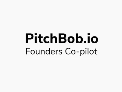 PitchBob AI is a pitch deck and startup business-planning co-pilot that generates investor pitch decks, business plans, and financial projections from