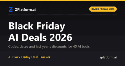Black Friday AI deals 2026 tracker