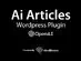 ai articles wordpress plugin lifetime license screenshot 7