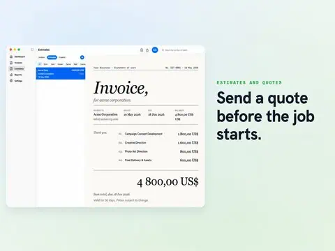 ai invoice maker lifetime subscription screenshot 3
