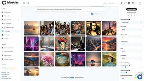 ideaaize screenshot 2