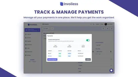 Manage all your payments in one place.
