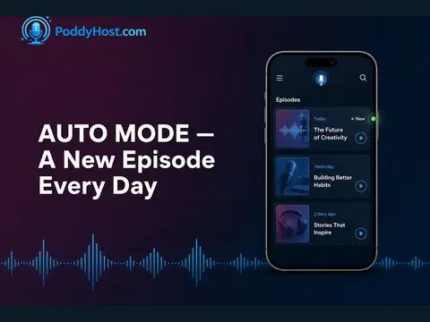 poddyhost ai podcast generator starter plan lifetime subscription screenshot 1