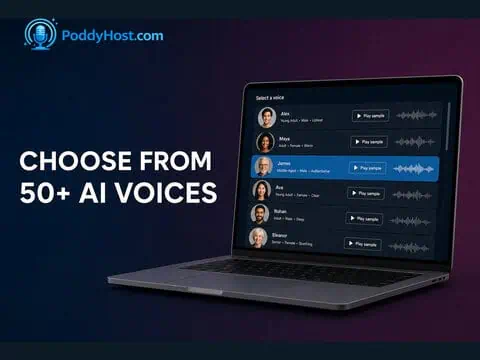 poddyhost ai podcast generator starter plan lifetime subscription screenshot 2