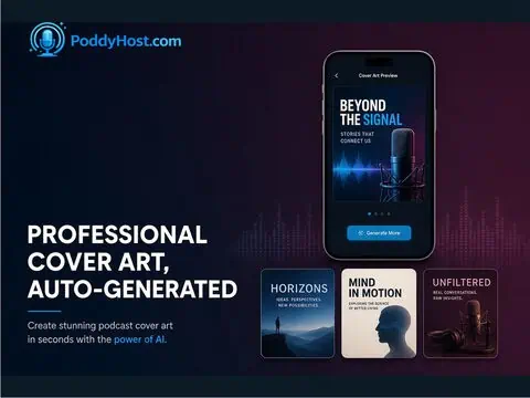 poddyhost ai podcast generator starter plan lifetime subscription screenshot 4