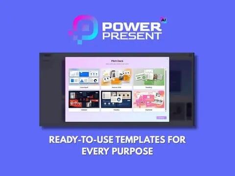 powerpresent 40 presentations plan ai lifetime subscription screenshot 1