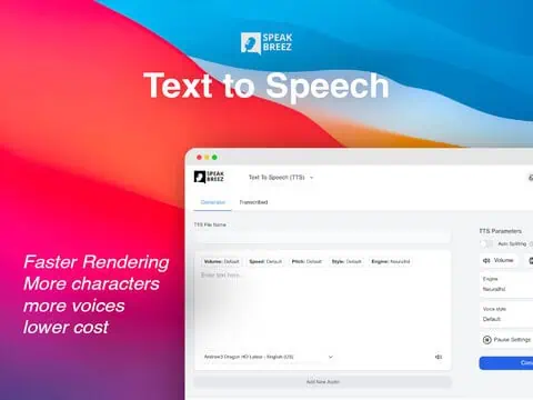speakbreez starter plan lifetime subscription screenshot 1