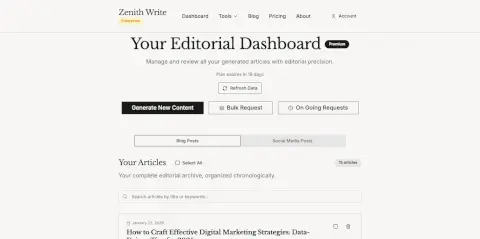 zenith write screenshot 3