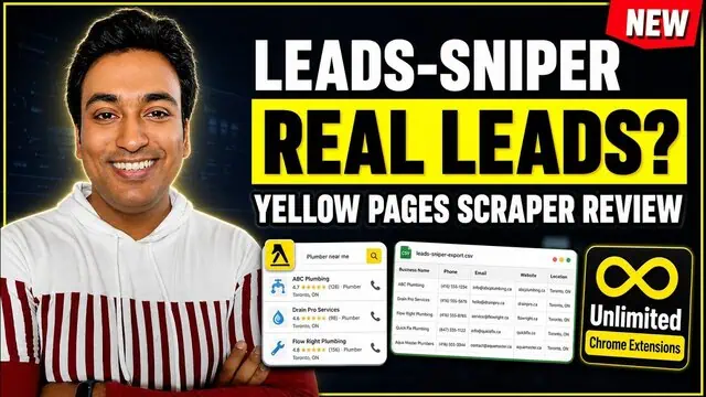 How to Scrape Leads From Yellow Pages (Honest Leads Sniper Test)