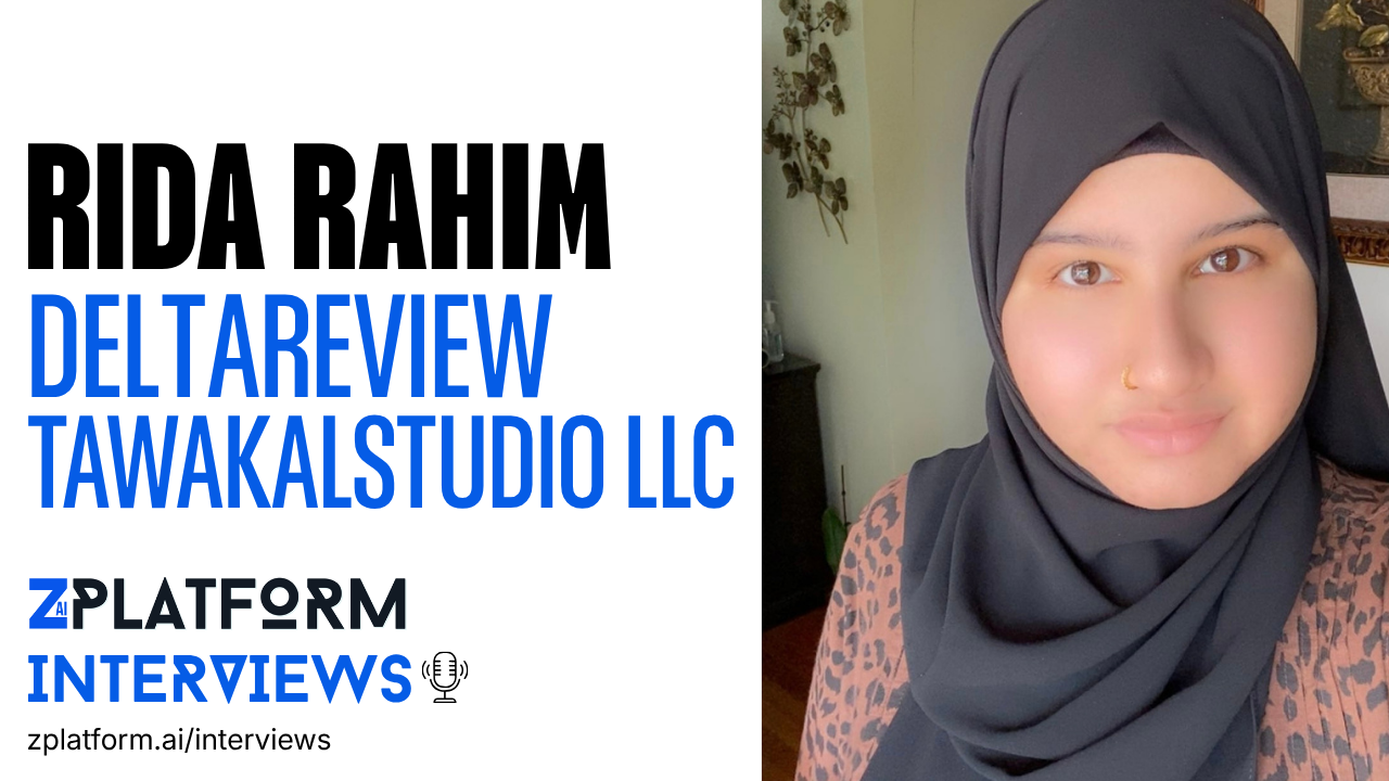 Rida Rahim, Founder of DeltaReview