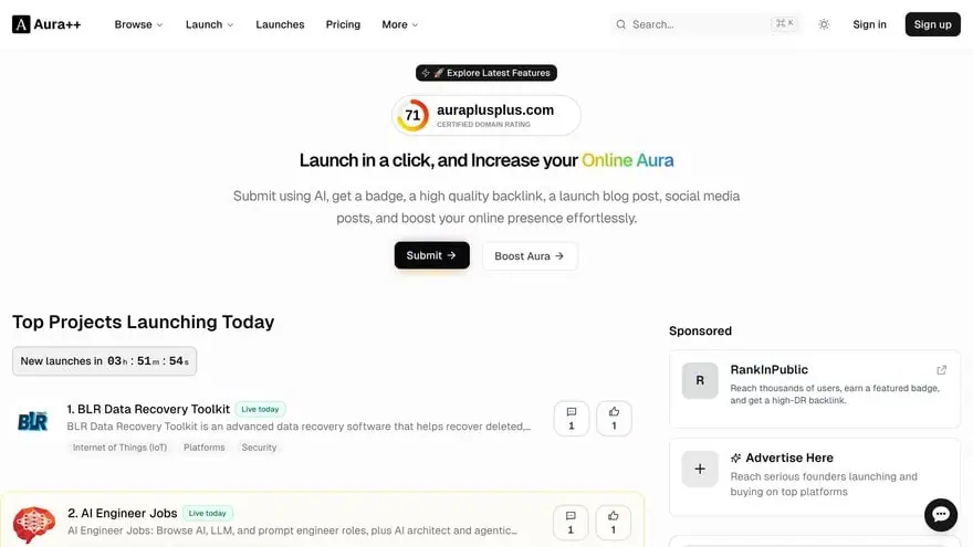 Aura++ Review 2026: Is the DR 69 Backlink Actually Worth It?