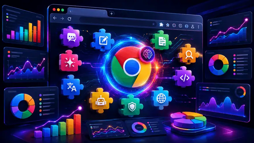 Best AI Chrome Extensions: Real Usage Numbers Report