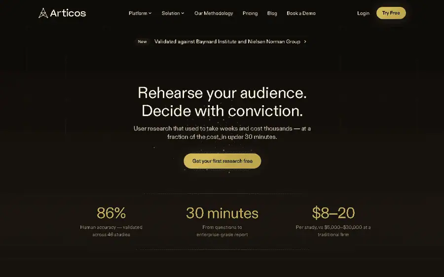 Articos affiliate program - commission rates and program details