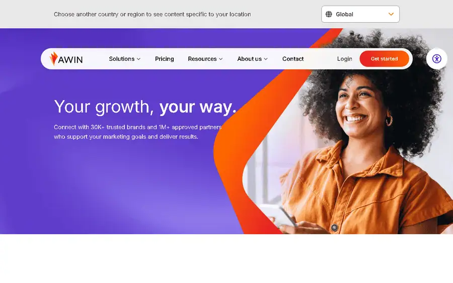 Awin affiliate program - commission rates and program details