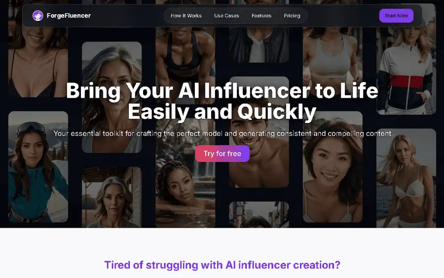 ForgeFluencer affiliate program - commission rates and program details