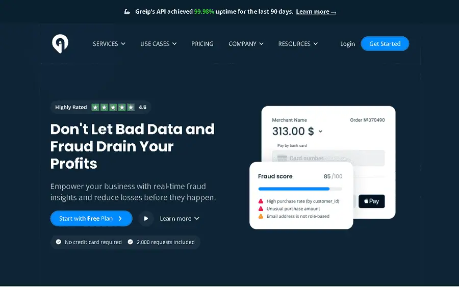 Greip affiliate program - commission rates and program details