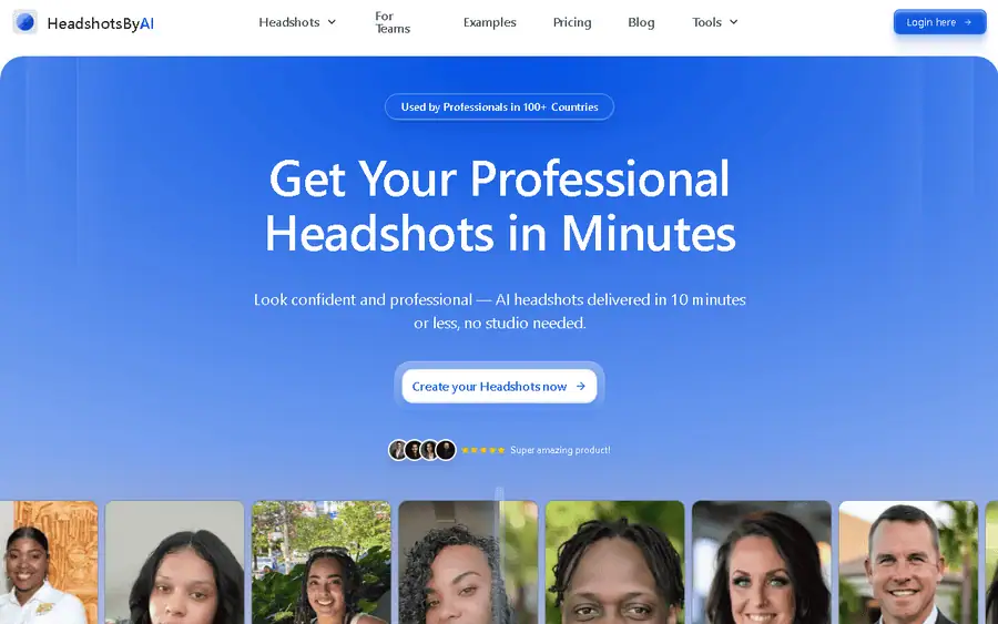 HeadshotsByAI affiliate program - commission rates and program details