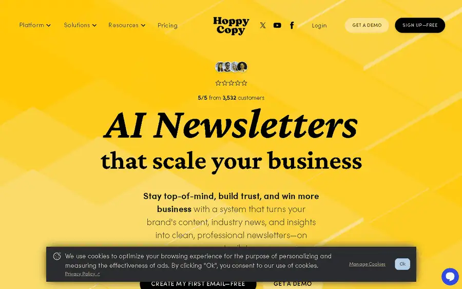 Hoppy Copy affiliate program - commission rates and program details