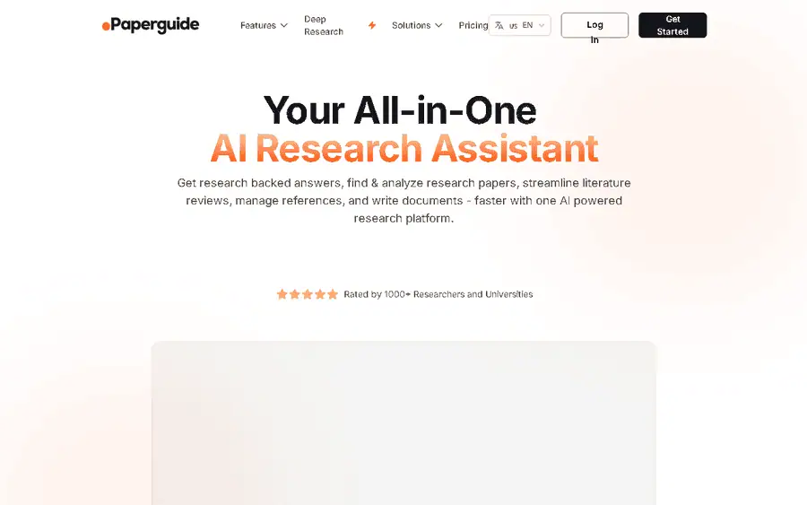 Paperguide affiliate program - commission rates and program details