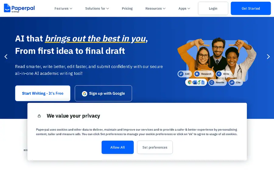 Paperpal affiliate program - commission rates and program details