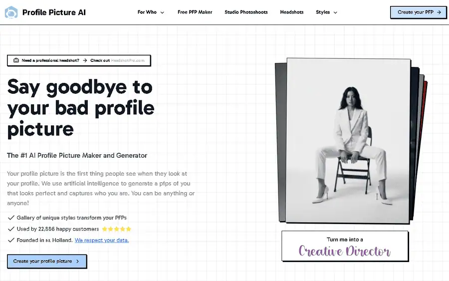 PFP.AI (ProfilePicture.ai) affiliate program - commission rates and program details
